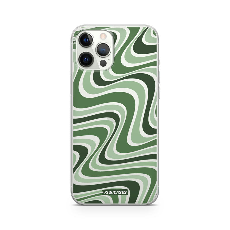 Wavey Green - iPhone 12/12 Pro