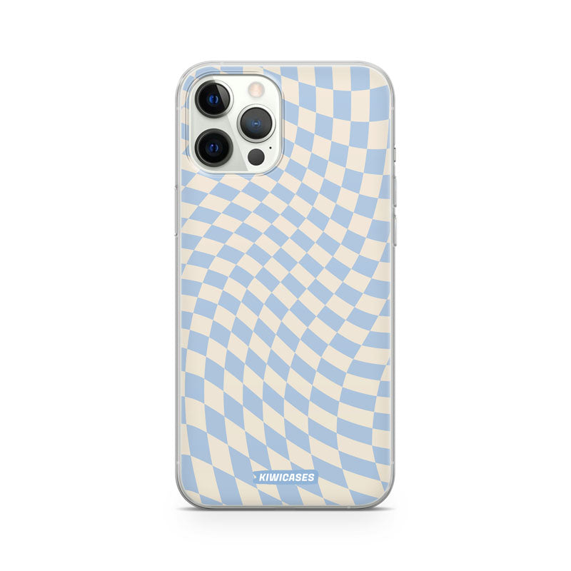 Blue Checkers - iPhone 12/12 Pro
