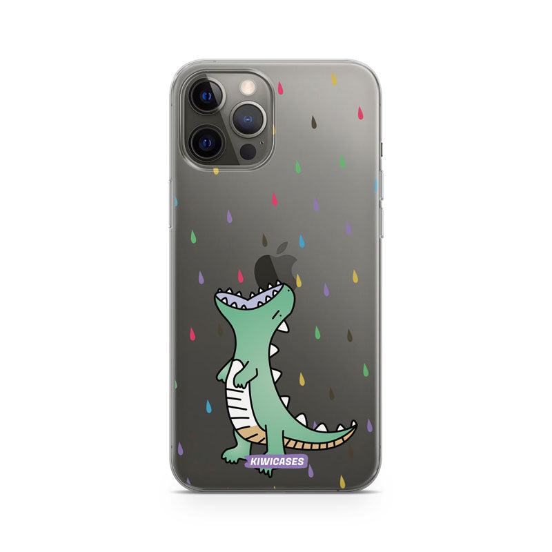 Dinosaur Rain - iPhone 12/12 Pro