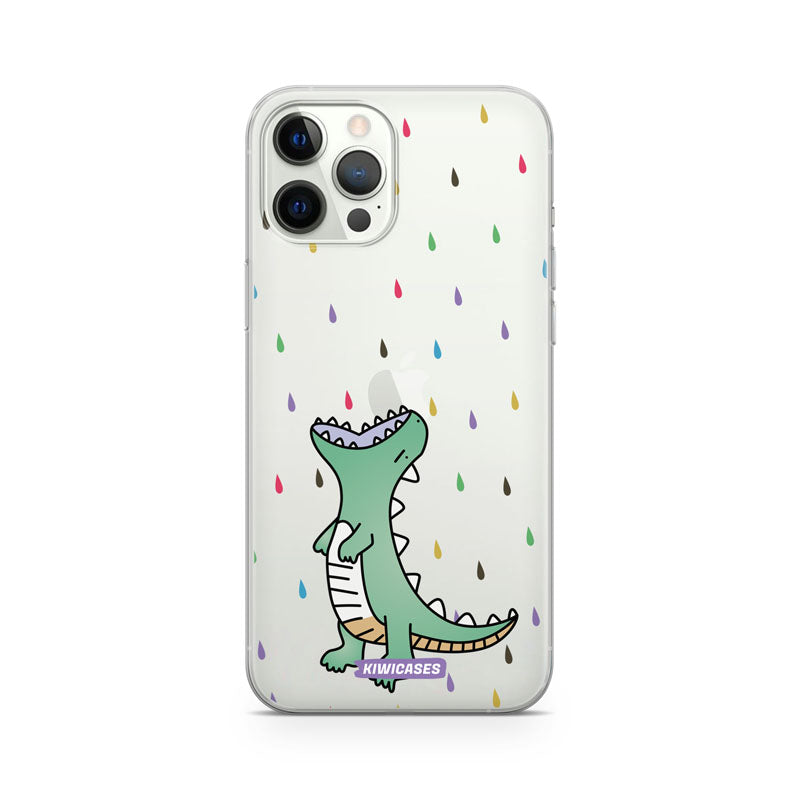 Dinosaur Rain - iPhone 12/12 Pro