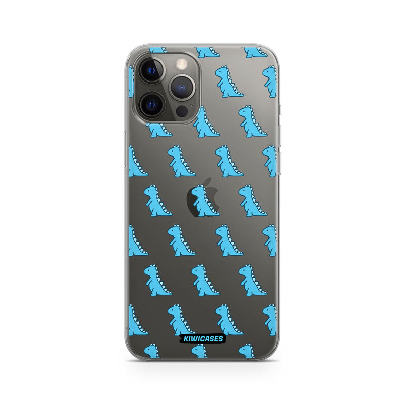 Blue Dinosaurs - iPhone 12/12 Pro