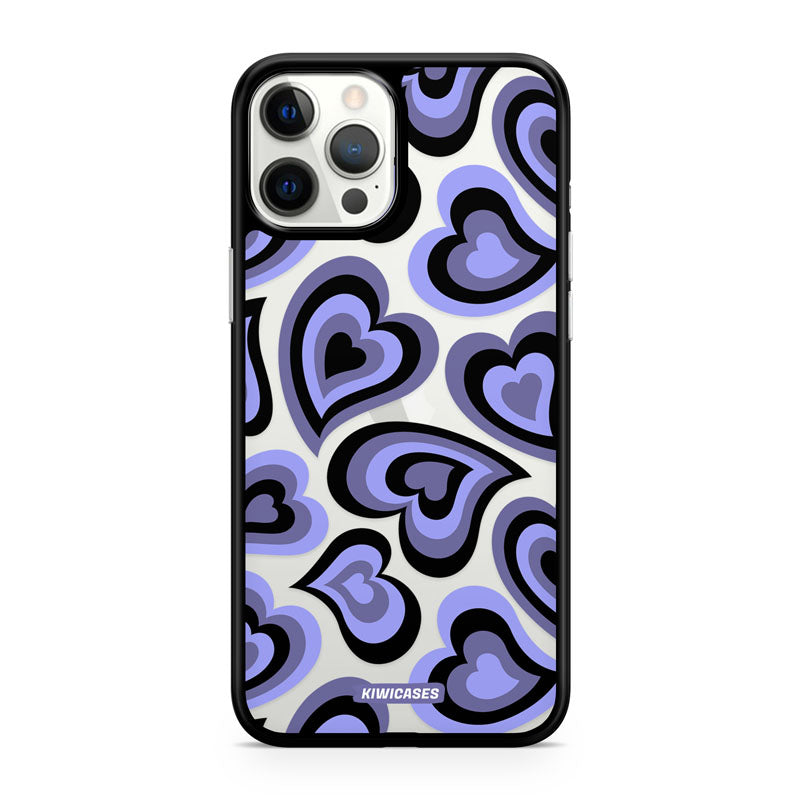 Purple Hearts - iPhone 12 Pro Max