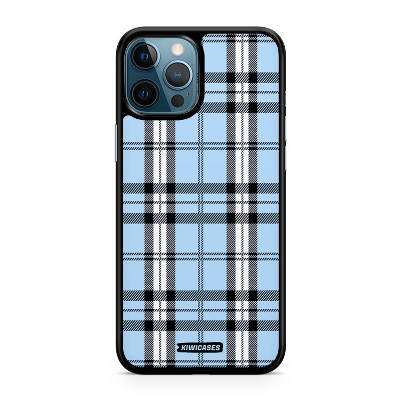 Blue Plaid - iPhone 12 Pro Max