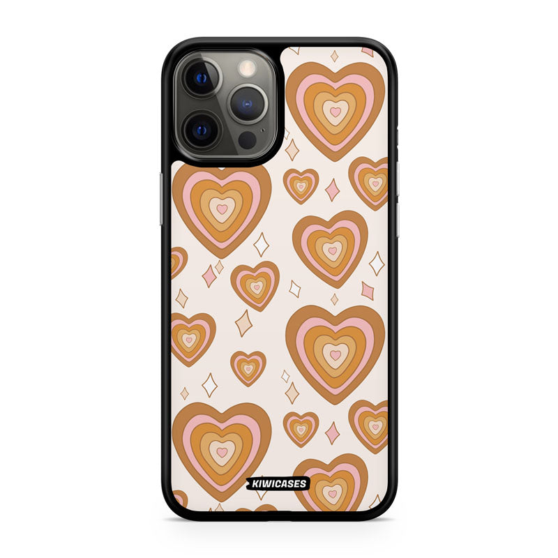 Retro Hearts - iPhone 12 Pro Max