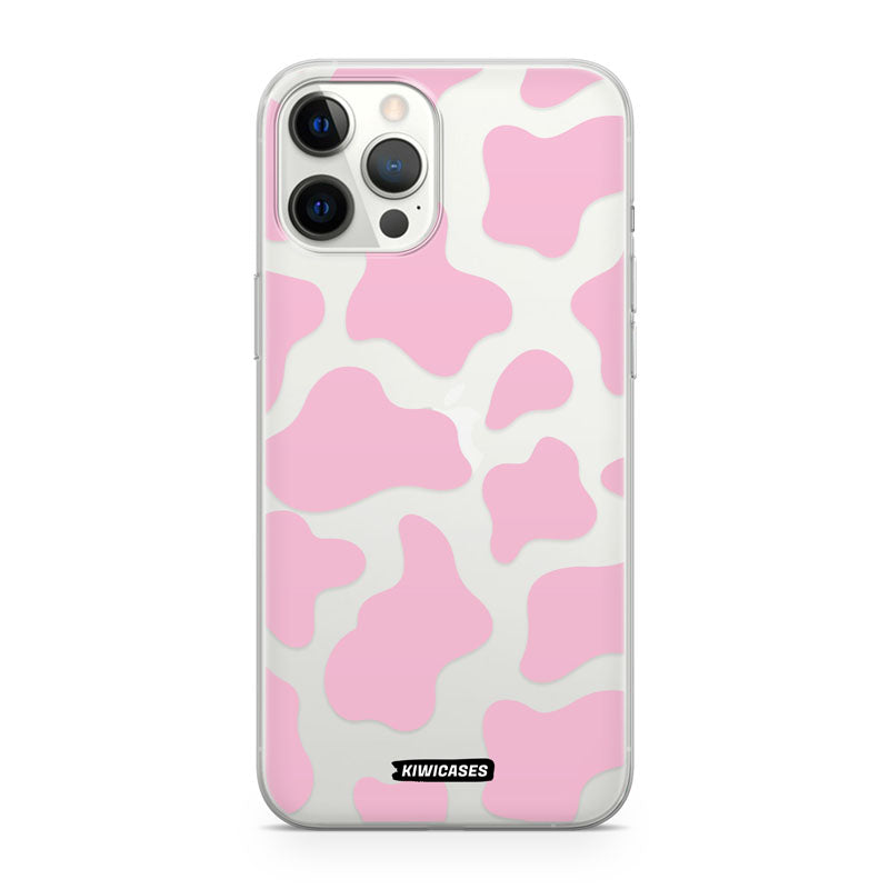 Cow Print in Pink - iPhone 12 Pro Max