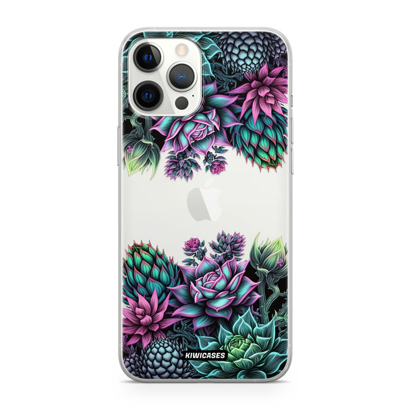 Neon Succulent - iPhone 12 Pro Max