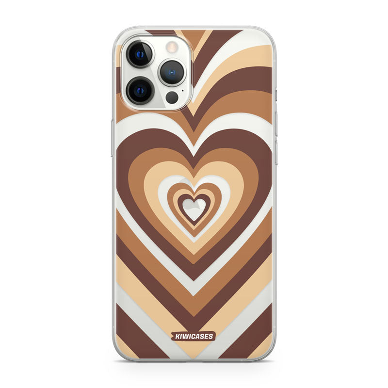 Latte Hearts - iPhone 12 Pro Max