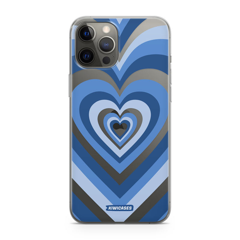 Blue Hearts - iPhone 12 Pro Max