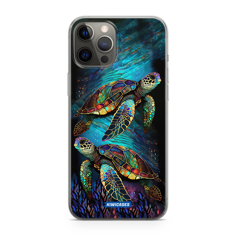 Turtles at Sea - iPhone 12 Pro Max