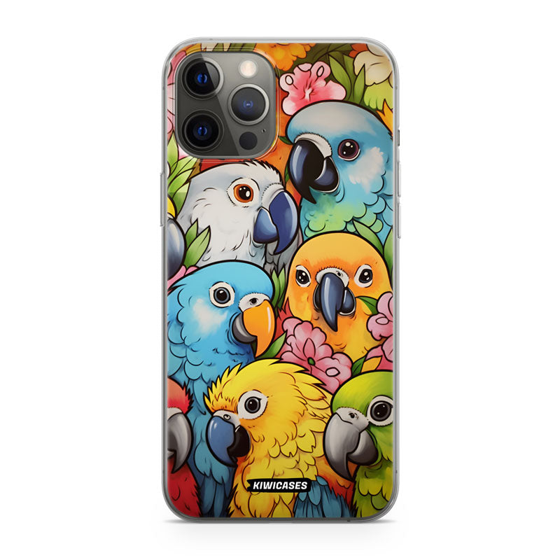 Cute Parrots - iPhone 12 Pro Max