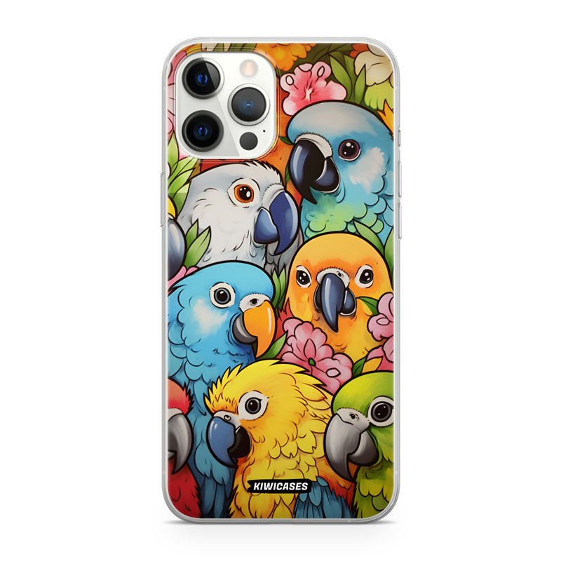 Cute Parrots - iPhone 12 Pro Max