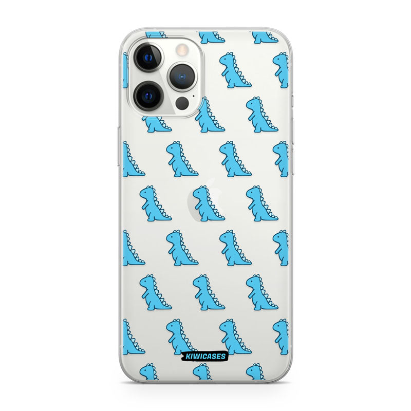 Blue Dinosaurs - iPhone 12 Pro Max