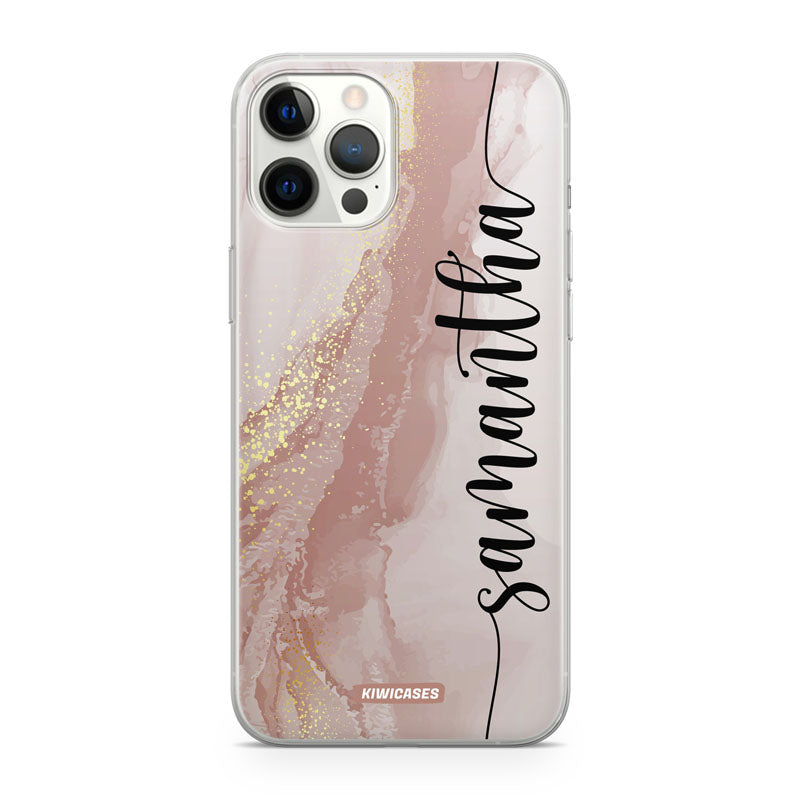 Dusty Pink Watercolour - iPhone 12 Pro Max - Custom