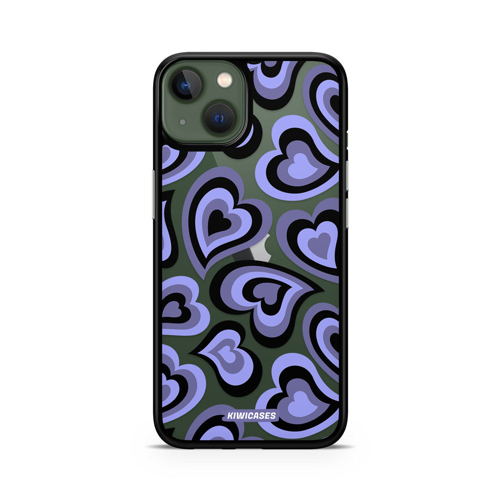 Purple Hearts - iPhone 13