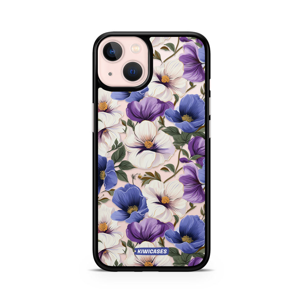 Purple Pansies - iPhone 13