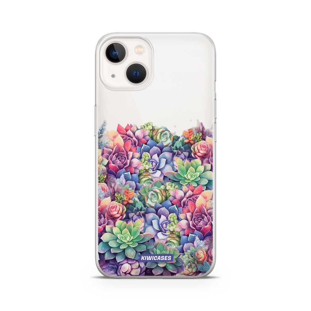 Dreamy Succulents - iPhone 13