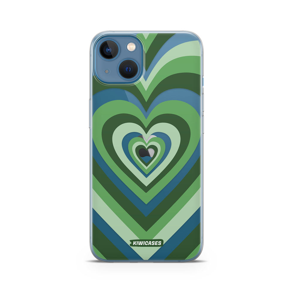 Green Hearts - iPhone 13