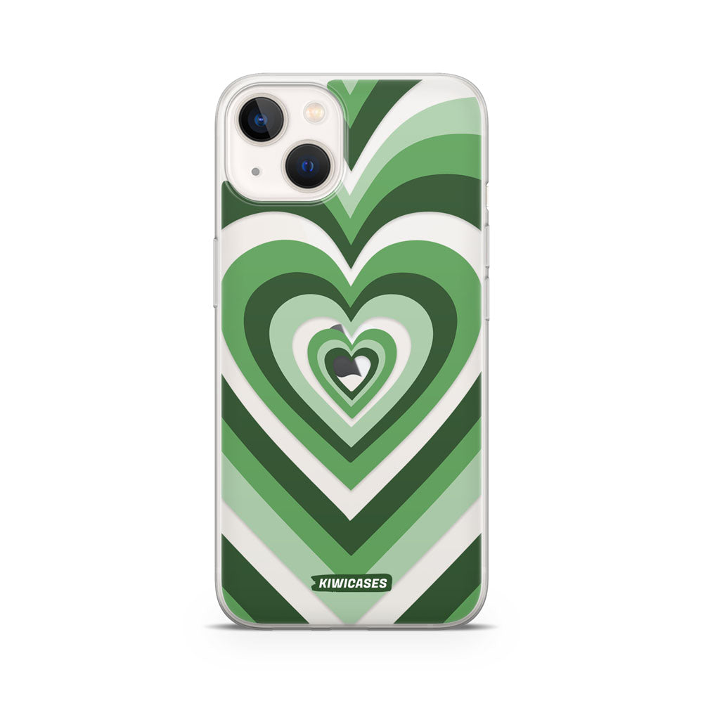 Green Hearts - iPhone 13