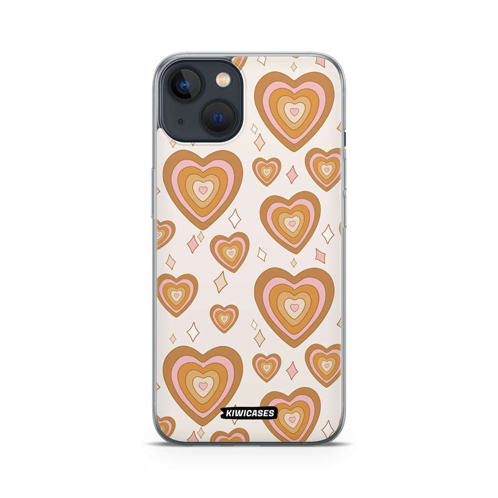 Retro Hearts - iPhone 13