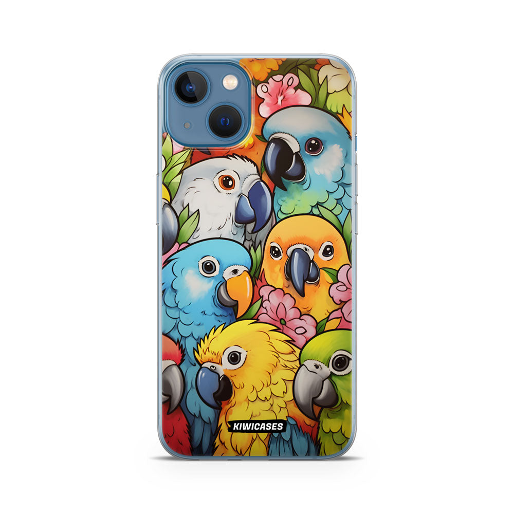 Cute Parrots - iPhone 13