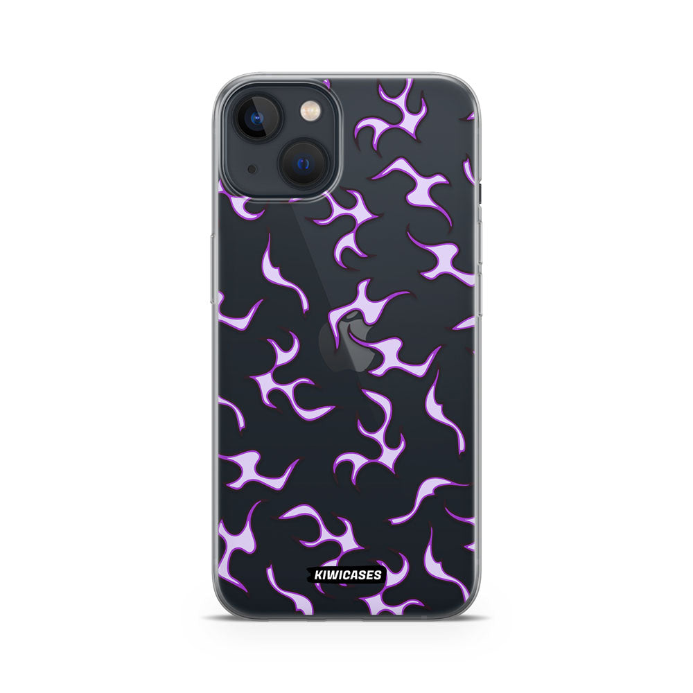 Purple Flames - iPhone 13
