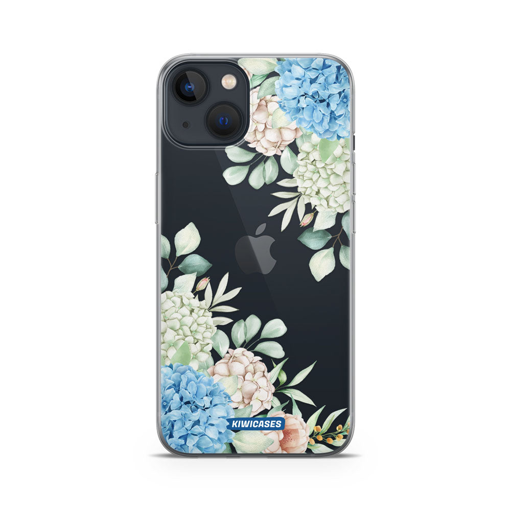 Blue Hydrangea - iPhone 13