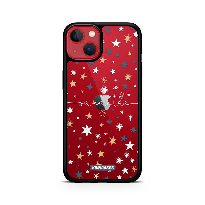 Starry Night White - iPhone 13 Mini - Custom