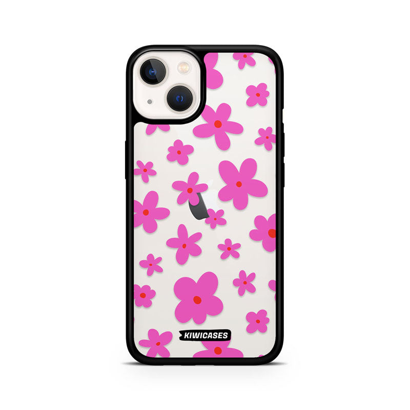 Pink Daisies - iPhone 13 Mini