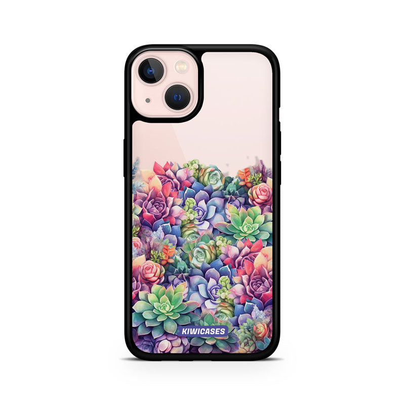Dreamy Succulents - iPhone 13 Mini