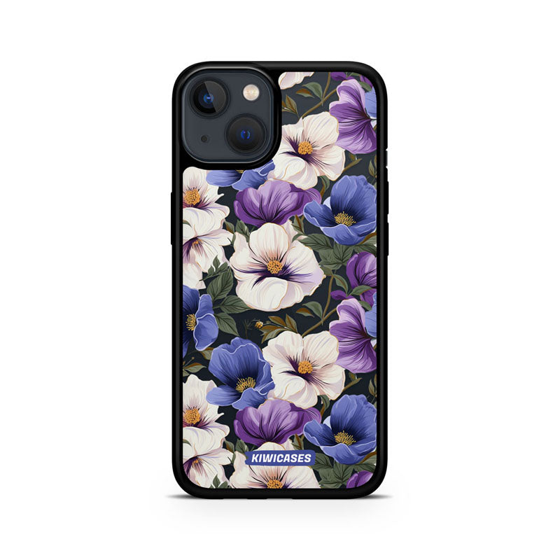 Purple Pansies - iPhone 13 Mini