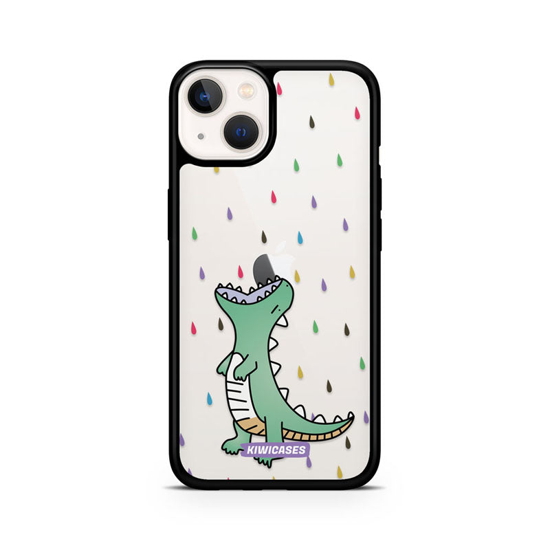Dinosaur Rain - iPhone 13 Mini