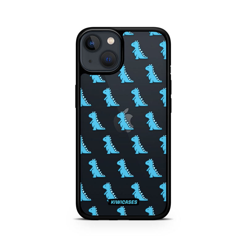Blue Dinosaurs - iPhone 13 Mini