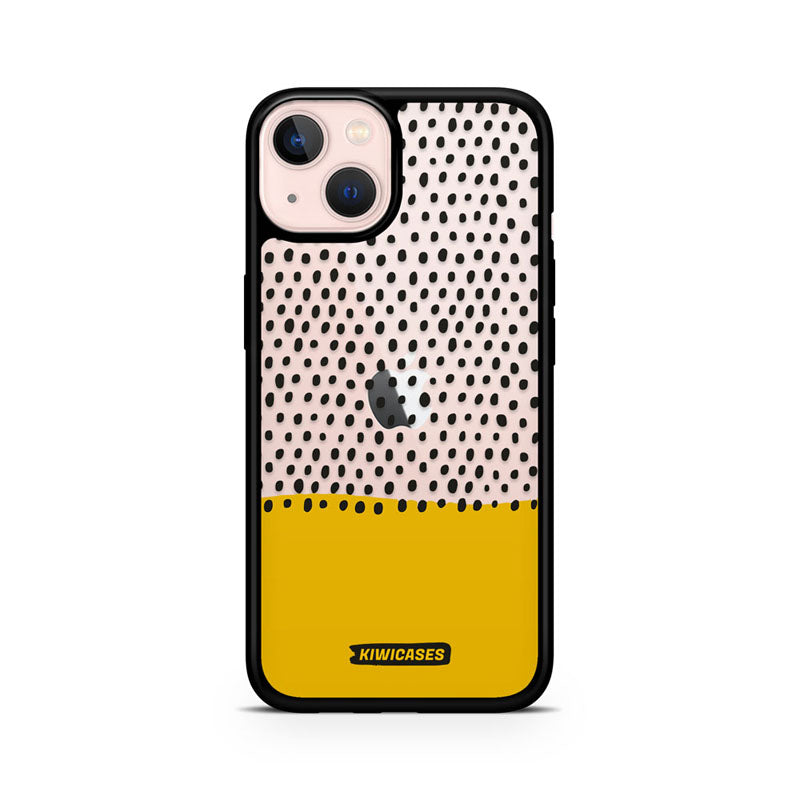 Polka Yellow - iPhone 13 Mini