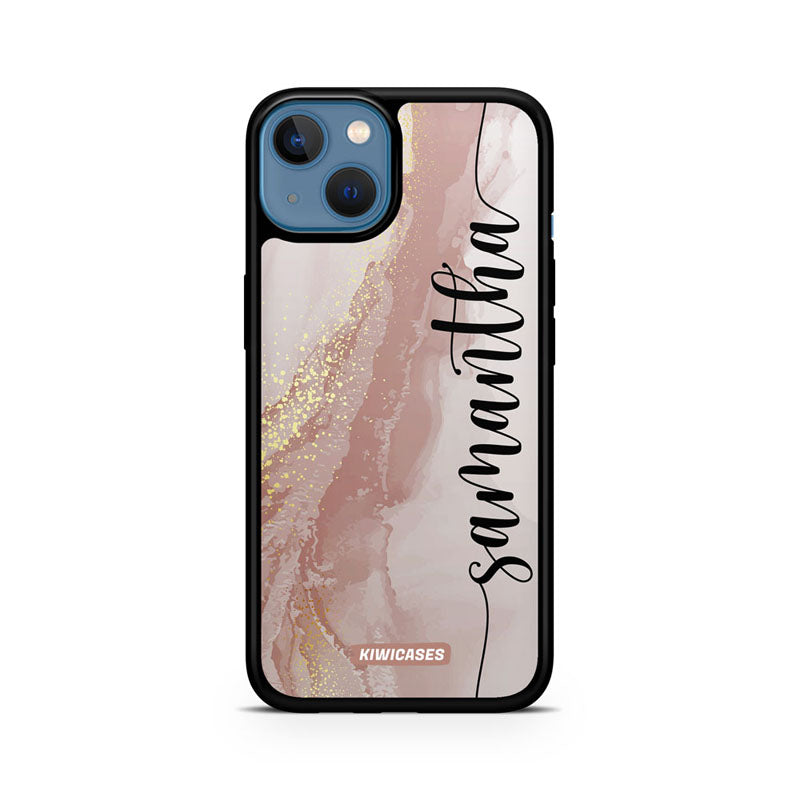 Dusty Pink Watercolour - iPhone 13 Mini - Custom
