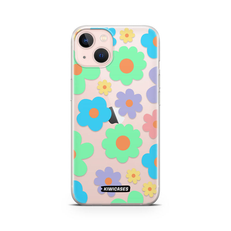 Colourful Daisies - iPhone 13 Mini