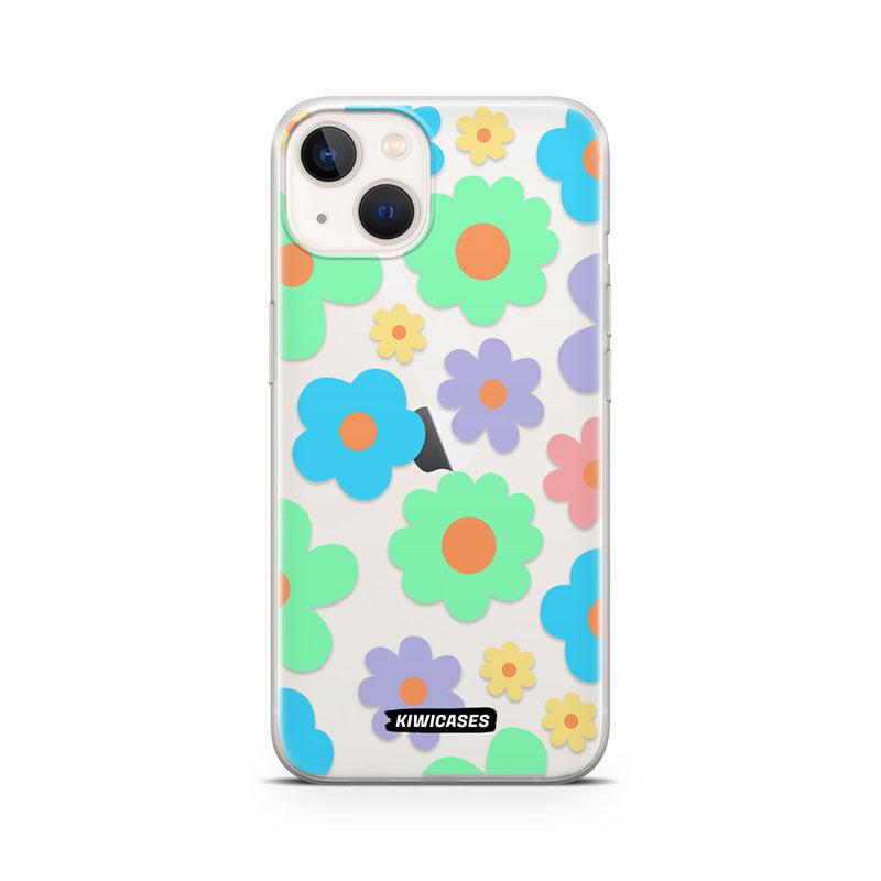 Colourful Daisies - iPhone 13 Mini