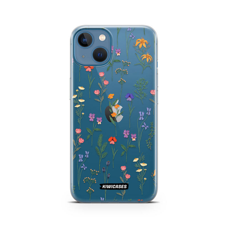 Scattered Spring Florals - iPhone 13 Mini