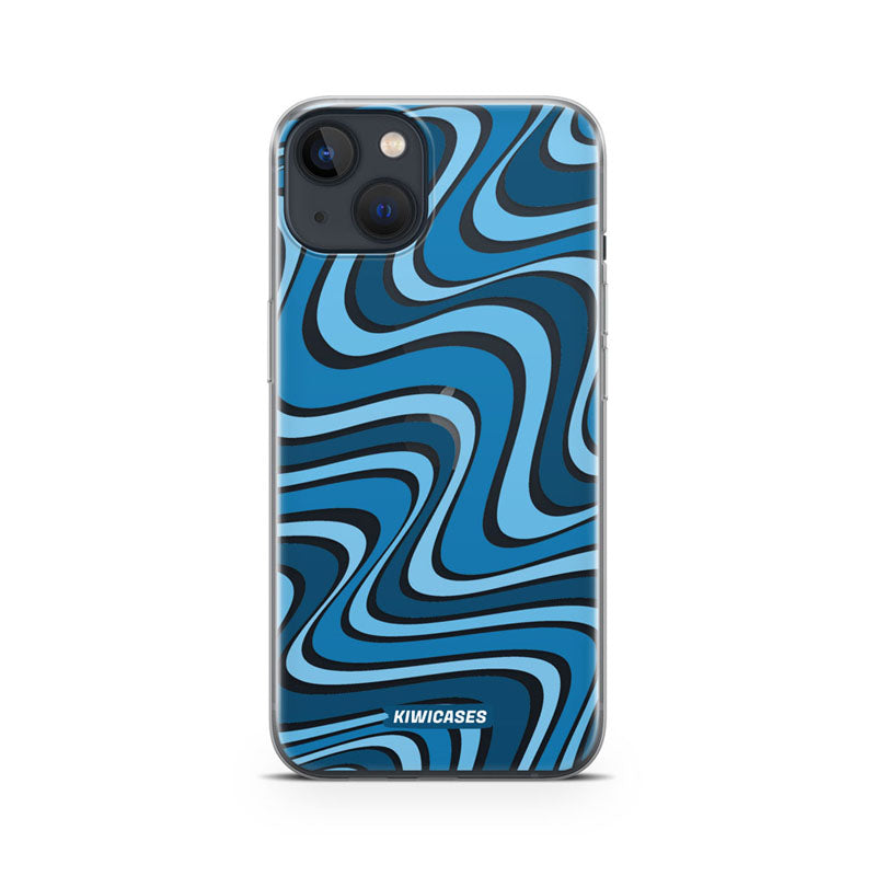 Wavey Blue - iPhone 13 Mini