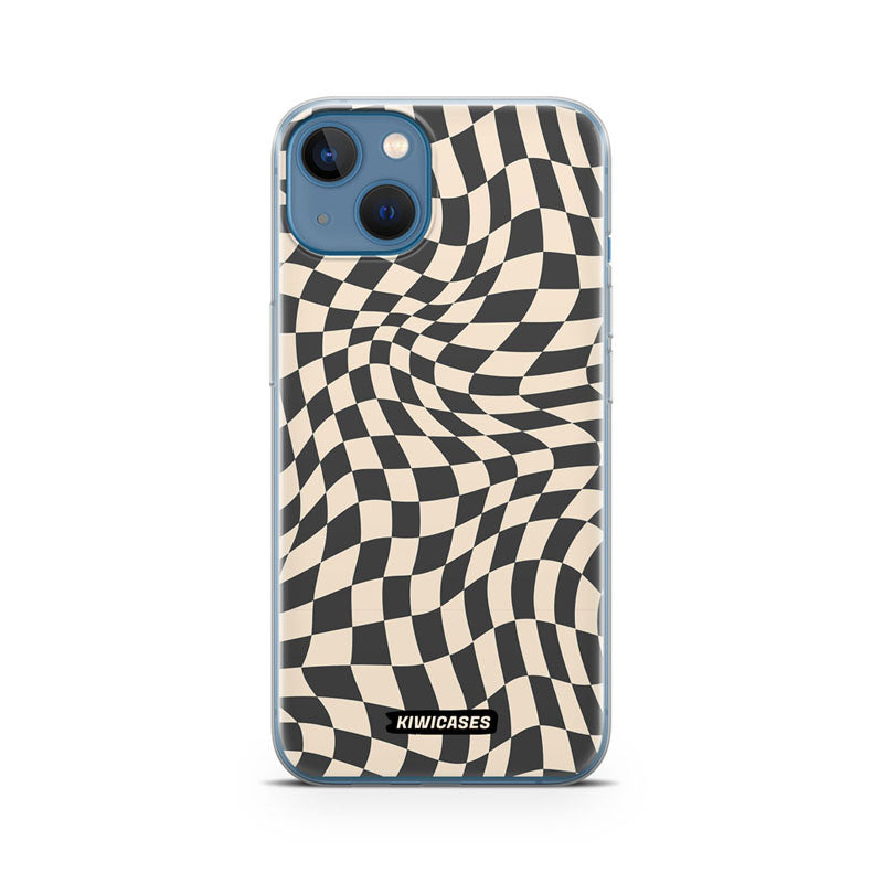 Wavey Checkered - iPhone 13 Mini