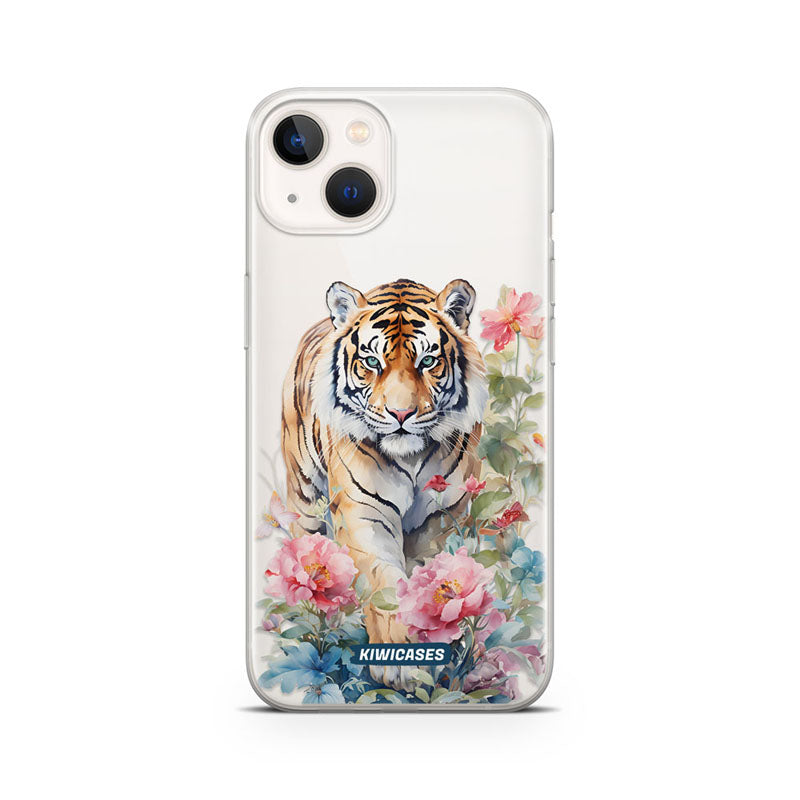 Floral Tiger - iPhone 13 Mini