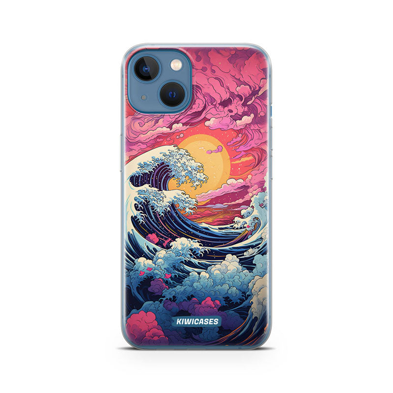 Great Pink Wave - iPhone 13 Mini