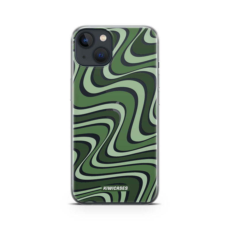 Wavey Green - iPhone 13 Mini
