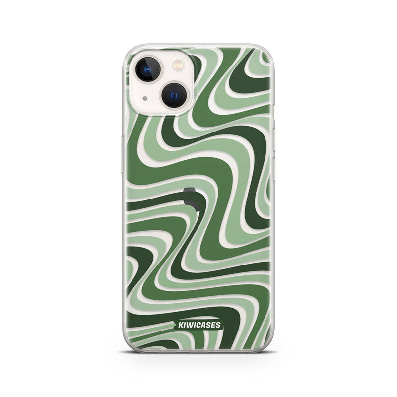 Wavey Green - iPhone 13 Mini
