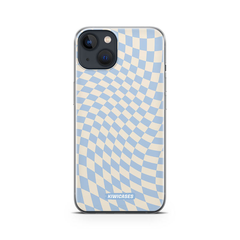 Blue Checkers - iPhone 13 Mini