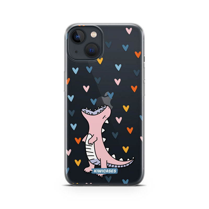 Dinosaur Hearts - iPhone 13 Mini