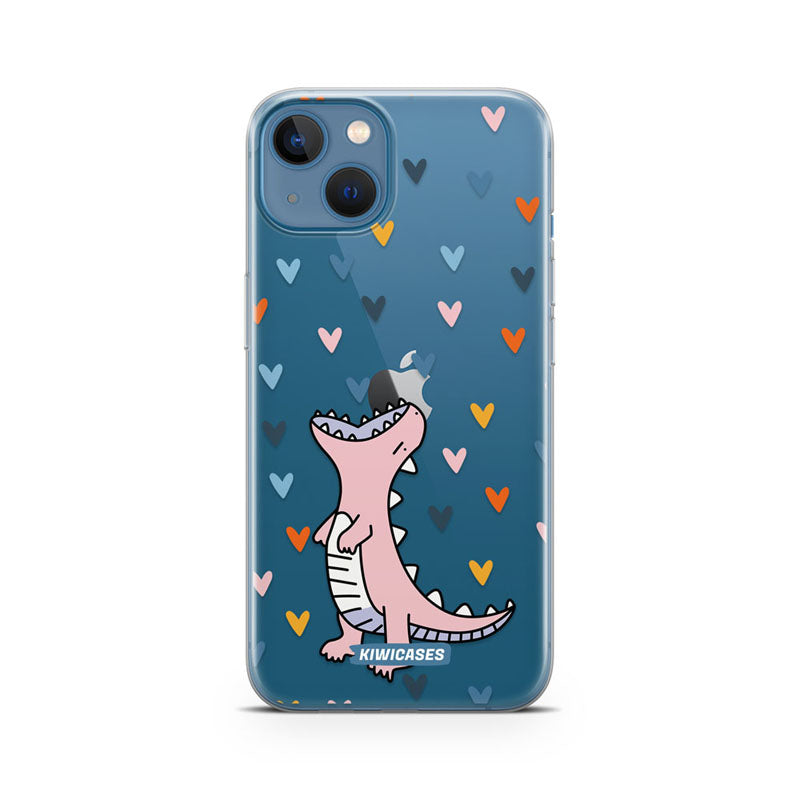 Dinosaur Hearts - iPhone 13 Mini