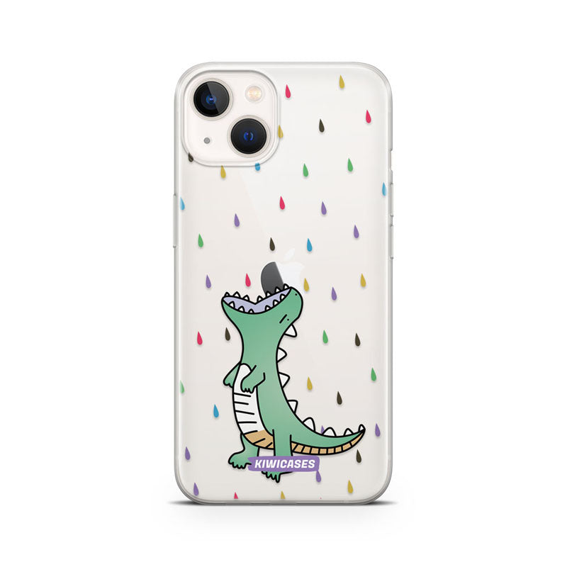 Dinosaur Rain - iPhone 13 Mini