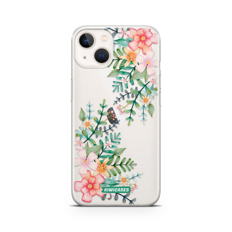 Spring Pink Florals - iPhone 13 Mini