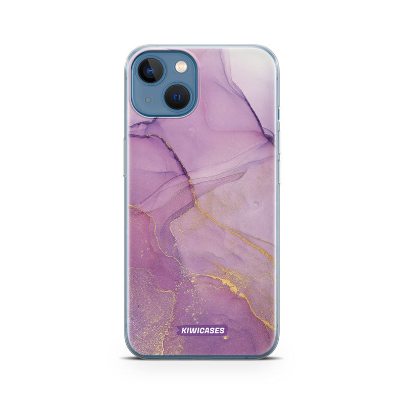 Purple Watercolour - iPhone 13 Mini