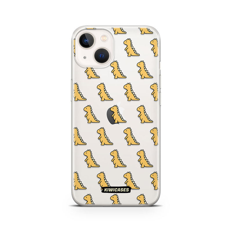 Yellow Dinosaurs - iPhone 13 Mini